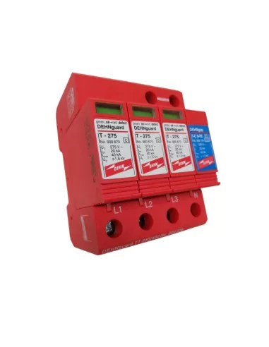 Dehn 900520 surge arrester dg tt 230 400 cl2 8//20 3p n 20ka